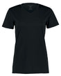 Holloway Women's Momentum V-Neck T-Shirt. 222820 - Black
