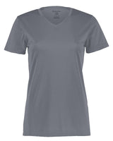 Holloway Women's Momentum V-Neck T-Shirt. 222820 - Graphite