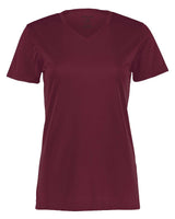 Holloway Women's Momentum V-Neck T-Shirt. 222820 - Maroon