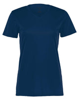 Holloway Women's Momentum V-Neck T-Shirt. 222820 - Navy