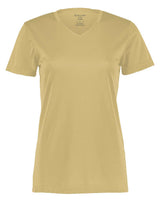 Holloway Women's Momentum V-Neck T-Shirt. 222820 - Vegas Gold