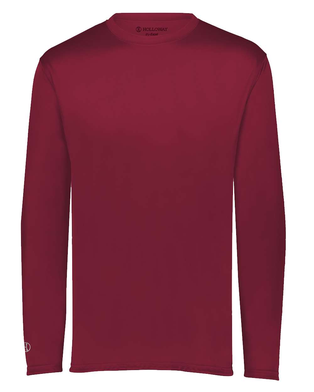 Holloway Men's Momentum Long Sleeve T-Shirt. 222822 - Cardinal