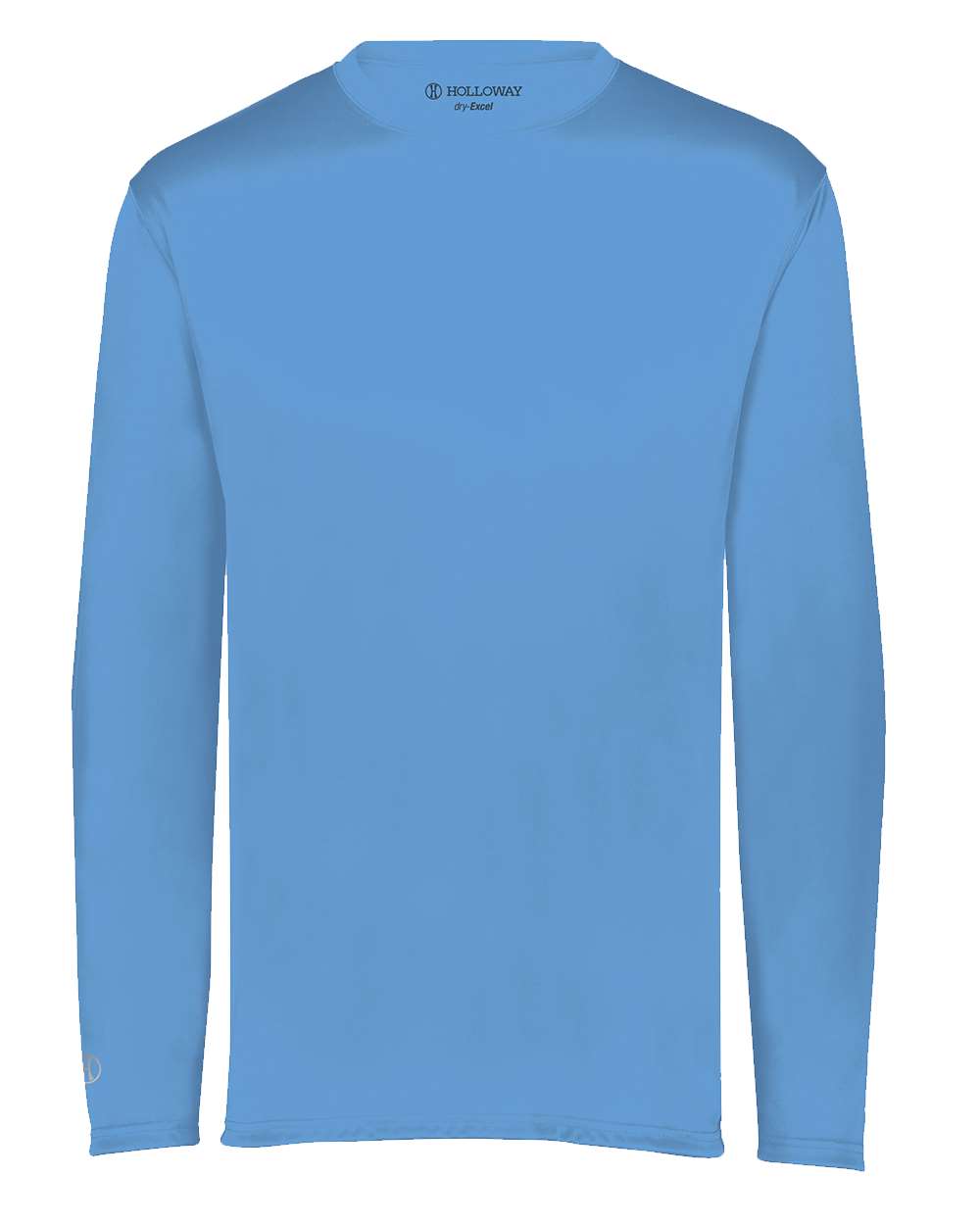 Holloway Men's Momentum Long Sleeve T-Shirt. 222822 - Columbia Blue