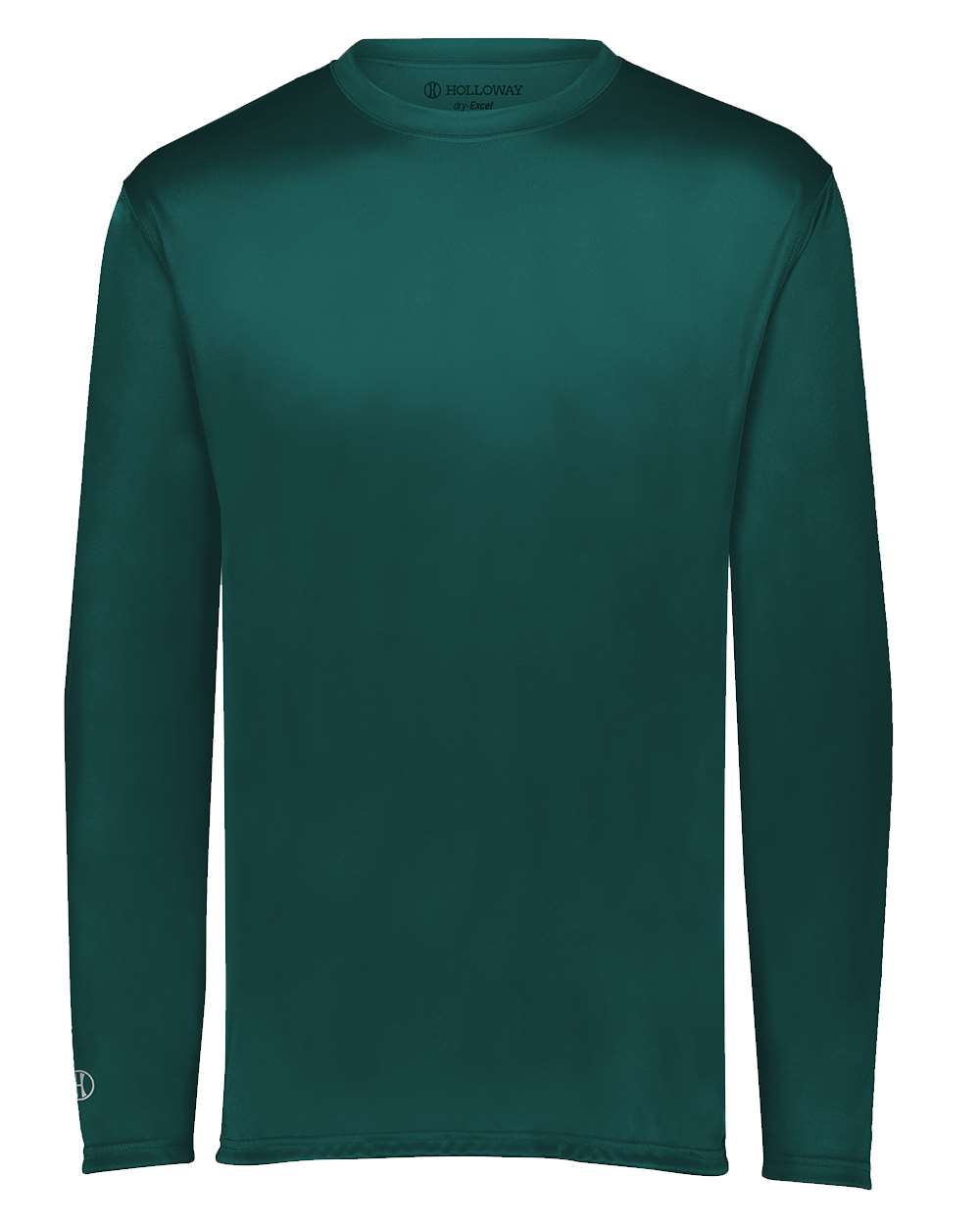 Holloway Men's Momentum Long Sleeve T-Shirt. 222822 - Dark Green