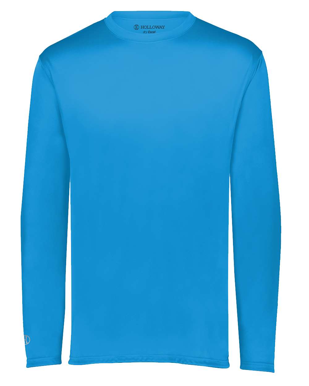 Holloway Men's Momentum Long Sleeve T-Shirt. 222822 - Power Blue
