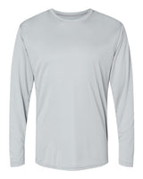 Holloway Men's Momentum Long Sleeve T-Shirt. 222822 - Silver