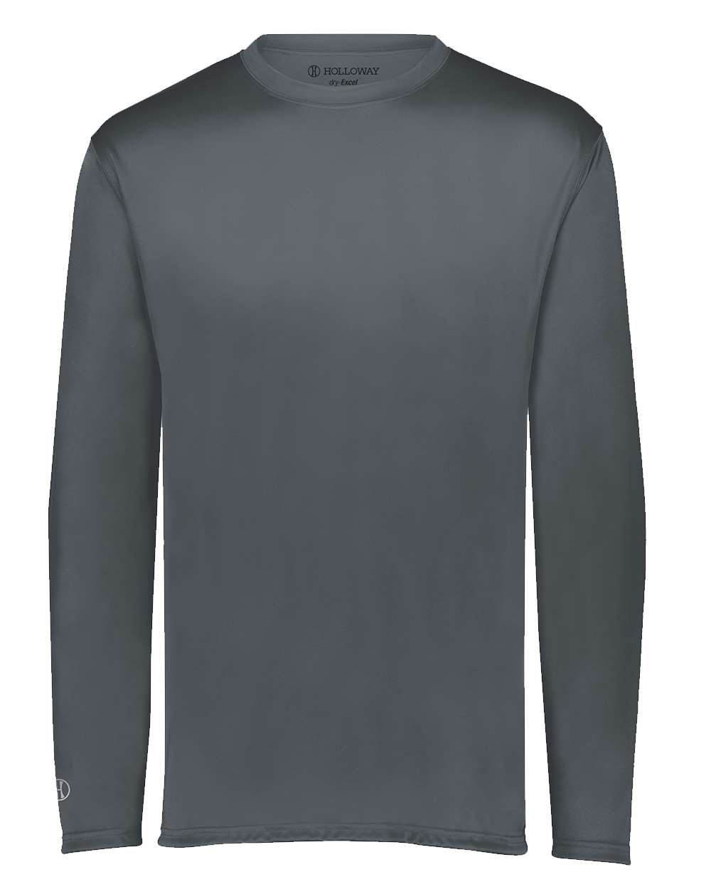 Holloway Youth Momentum Long Sleeve T-Shirt. 222823 - Graphite
