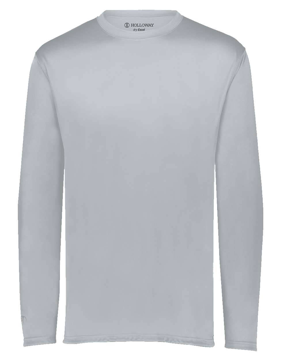 Holloway Youth Momentum Long Sleeve T-Shirt. 222823 - Silver
