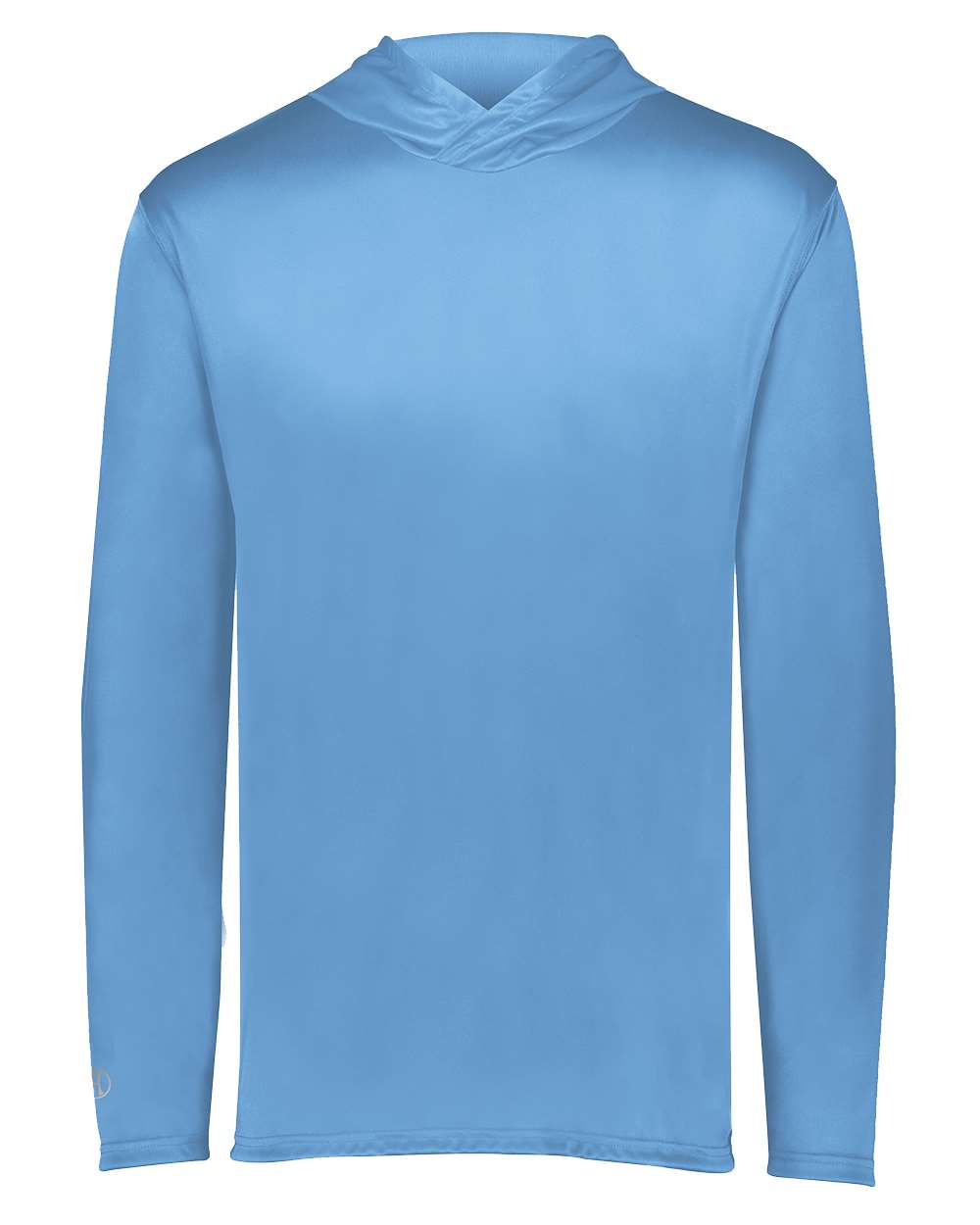 Holloway Youth Momentum Hooded Long Sleeve T-Shirt. 222831 - Columbia Blue