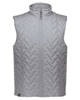 Holloway Men's Repreve® Eco Quilted Vest. 229513 - Tundra Haze Print