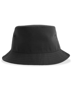 Atlantis Headwear Sustainable Bucket Hat. GEO - Black
