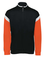 Holloway Men's Limitless Full-Zip Jacket. 229579 - Black/ White/ Orange