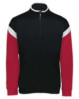 Holloway Men's Limitless Full-Zip Jacket. 229579 - Black/ White/ Scarlet