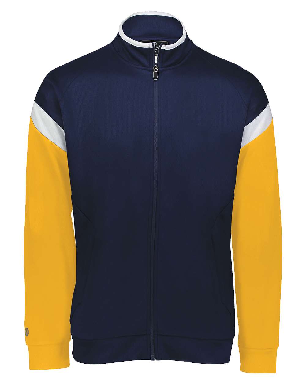 Holloway Men's Limitless Full-Zip Jacket. 229579 - Navy/ White/ Gold