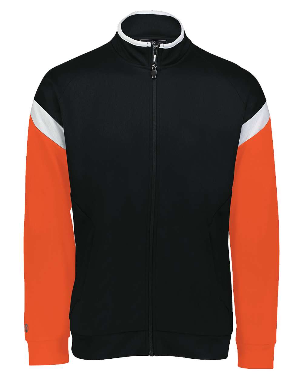 Holloway Youth Limitless Full-Zip Jacket. 229679 - Black/ White/ Orange