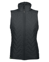Holloway Women's Repreve® Eco Quilted Vest. 229713 - Black