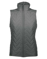 Holloway Women's Repreve® Eco Quilted Vest. 229713 - Carbon