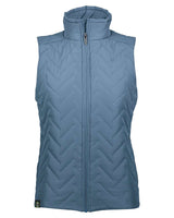 Holloway Women's Repreve® Eco Quilted Vest. 229713 - Storm