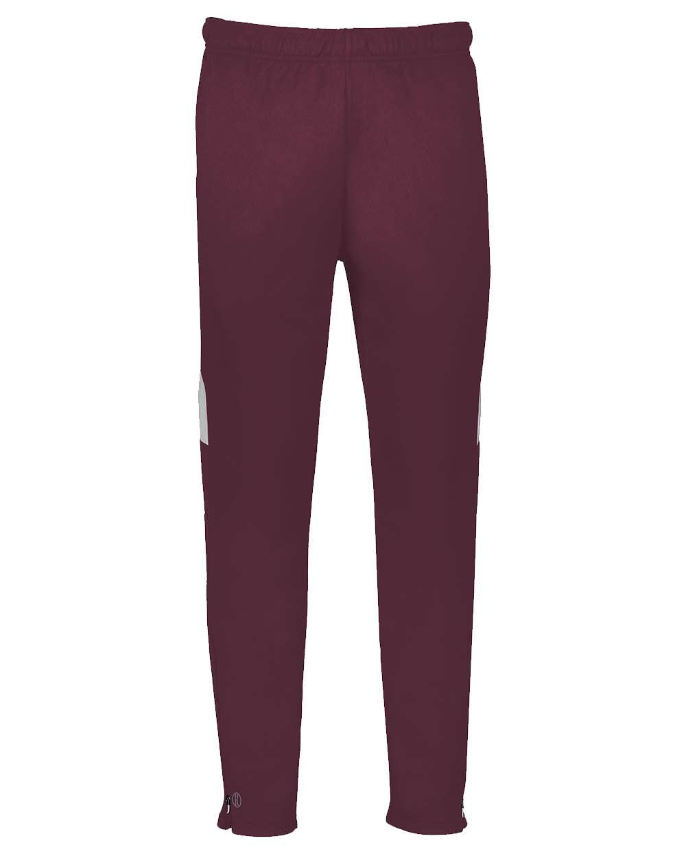 Holloway Women's Limitless Sweatpants. 229780 - Maroon/ White