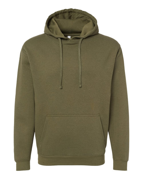 LAT Unisex Elevated Fleece Hoodie Sweatshirt. 6926 - Military Green