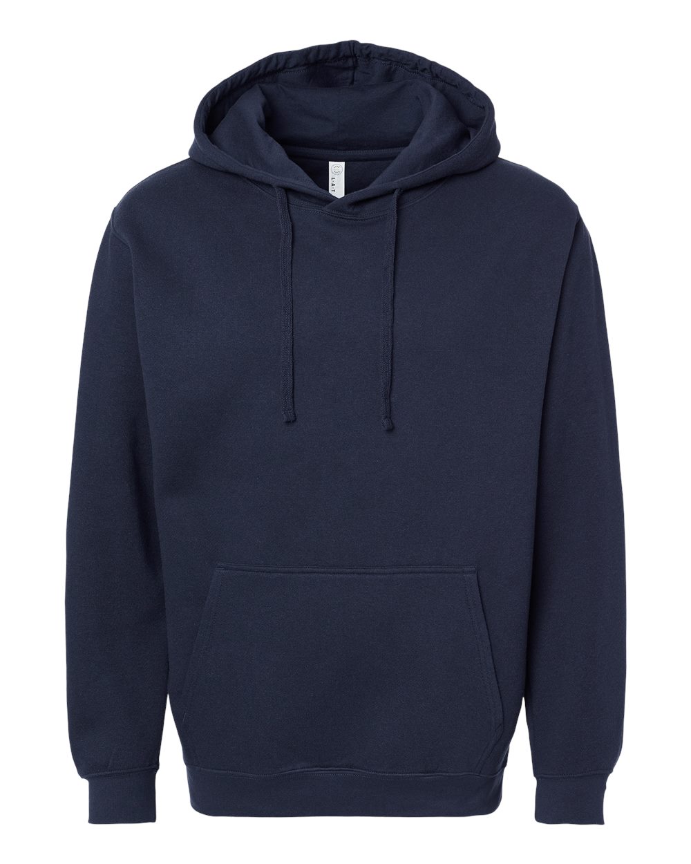 LAT Unisex Elevated Fleece Hoodie Sweatshirt. 6926 - Navy
