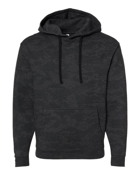 LAT Unisex Elevated Fleece Hoodie Sweatshirt. 6926 - Storm Camo