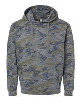 LAT Unisex Elevated Fleece Hoodie Sweatshirt. 6926 - Vintage Camo