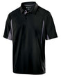 Holloway Men's Two-Tone Avenger Polo. 222530 - Black/ Graphite