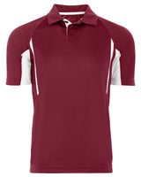 Holloway Men's Two-Tone Avenger Polo. 222530 - Cardinal/ White