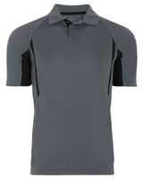 Holloway Men's Two-Tone Avenger Polo. 222530 - Graphite/ Black