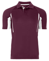 Holloway Men's Two-Tone Avenger Polo. 222530 - Maroon/ White