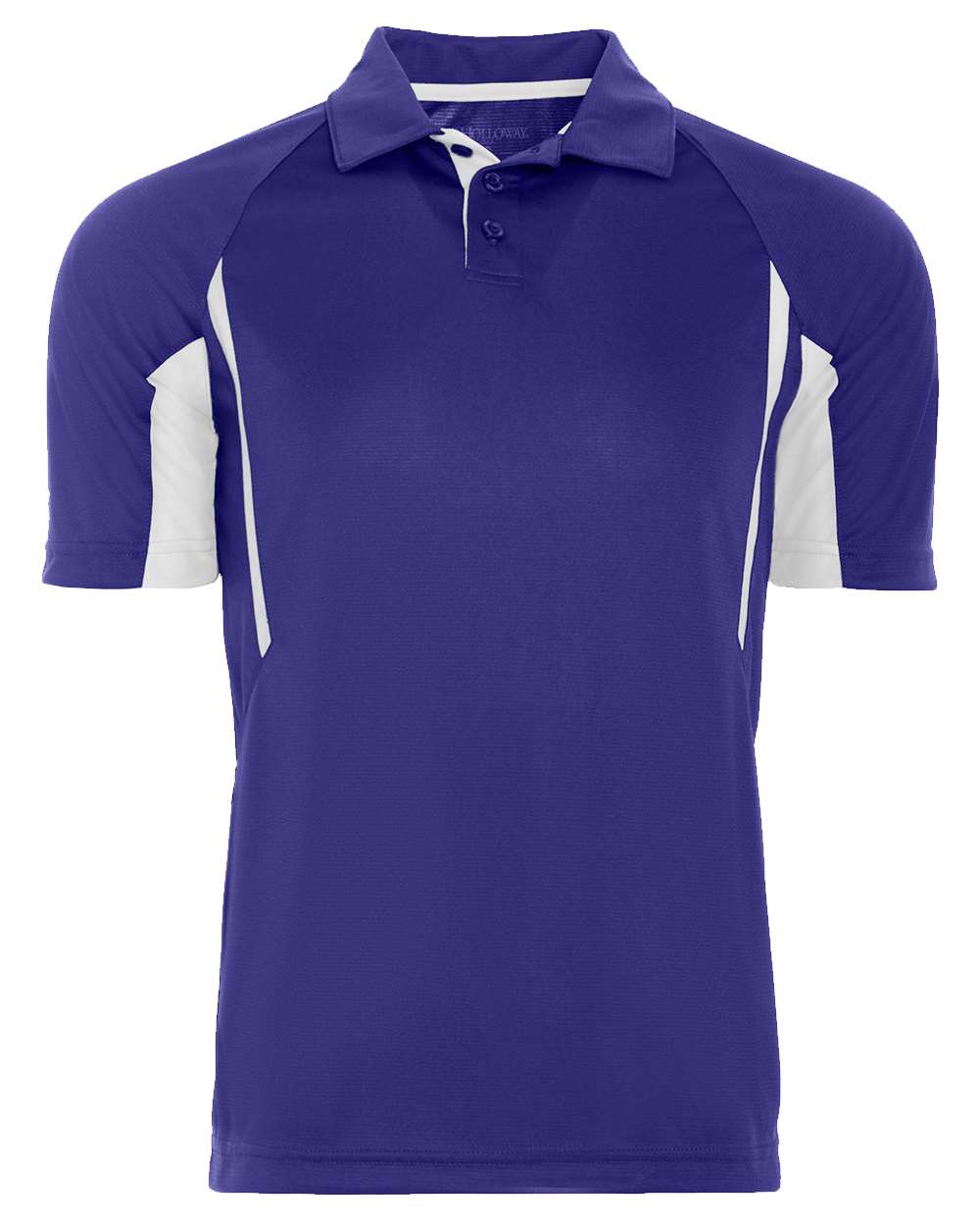 Holloway Men's Two-Tone Avenger Polo. 222530 - Purple/ White