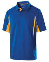Holloway Men's Two-Tone Avenger Polo. 222530 - Royal/ Light Gold