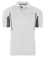Holloway Men's Two-Tone Avenger Polo. 222530 - White/ Graphite
