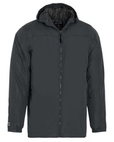 Holloway Men's Bionic Hooded Jacket. 229017 - Carbon/ Black