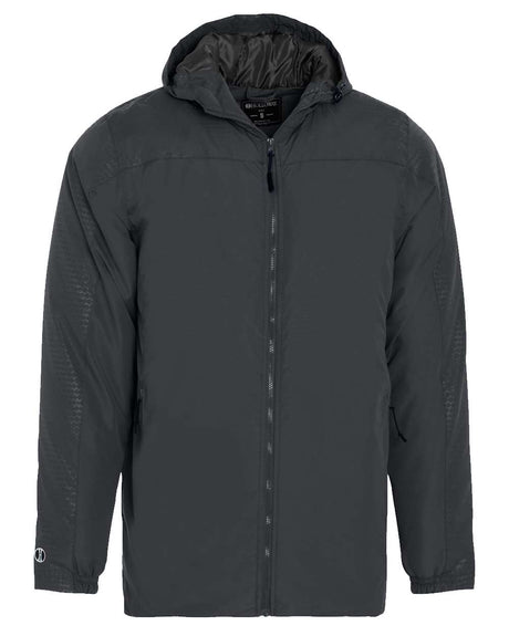 Holloway Men's Bionic Hooded Jacket. 229017 - Carbon/ Black