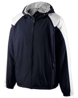 Holloway Men's Homefield Hooded Jacket. 229111 - Navy/ White