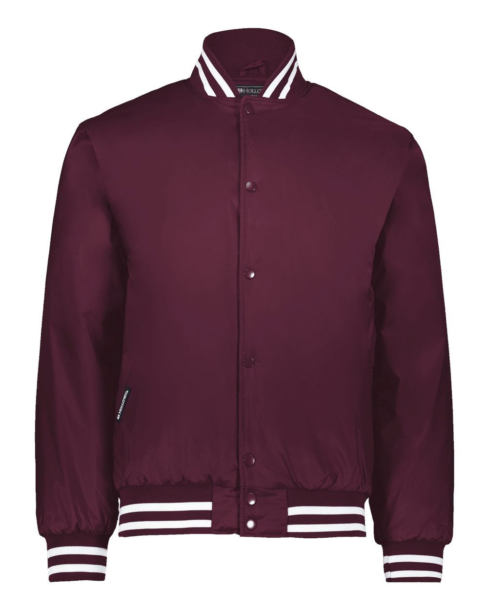 Holloway Men's Heritage Jacket. 229140 - Maroon/ White