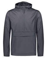 Holloway Men's Packable Quarter-Zip Jacket. 229534 - Carbon