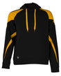 Holloway Unisex Athletic Fleece Prospect Hooded Sweatshirt. 229546 - Black/ Light Gold