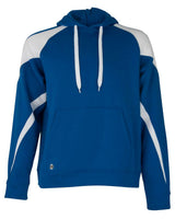 Holloway Unisex Athletic Fleece Prospect Hooded Sweatshirt. 229546 - Royal/ White