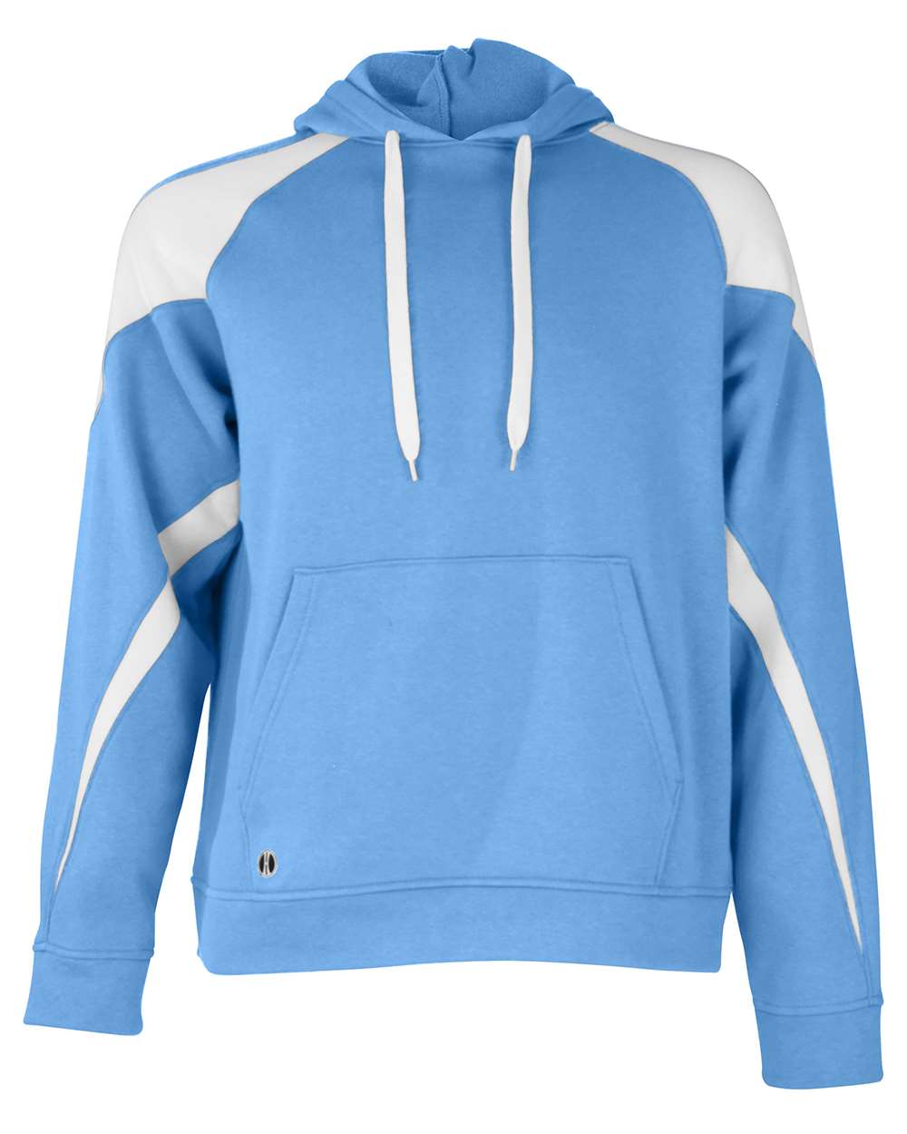Holloway Unisex Athletic Fleece Prospect Hooded Sweatshirt. 229546 - University Blue/ White
