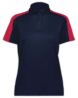 Augusta Sportswear Women's Two-Tone Vital Polo. 5029 - Navy/ Scarlet