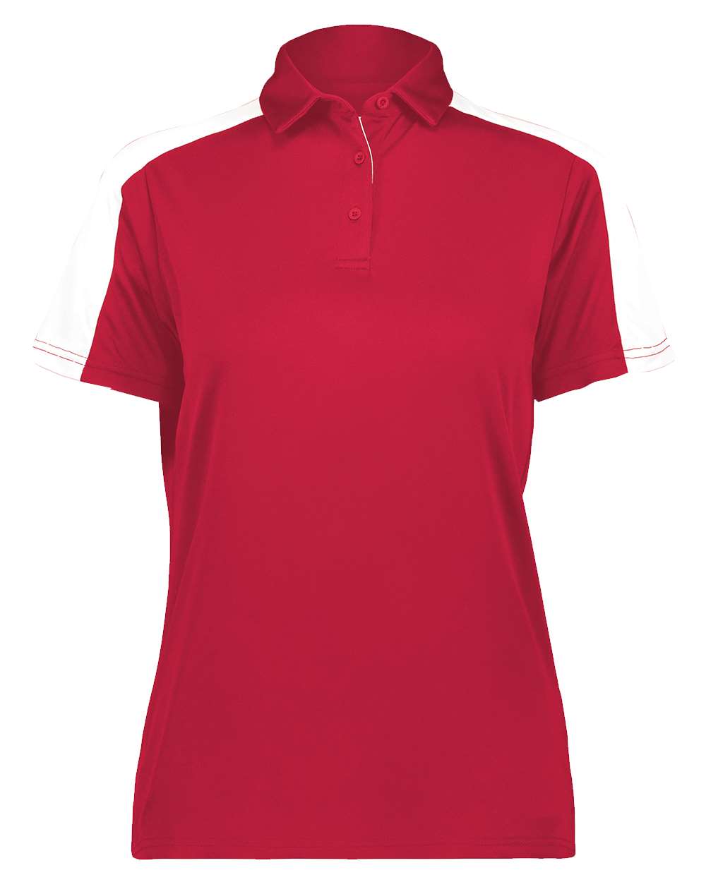 Augusta Sportswear Women's Two-Tone Vital Polo. 5029 - Scarlet/ White