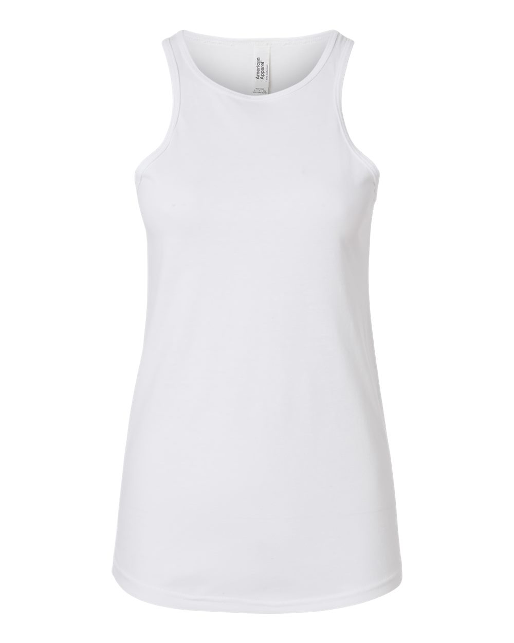 American Apparel Women's CVC Racerback Tank. 101CVC - White