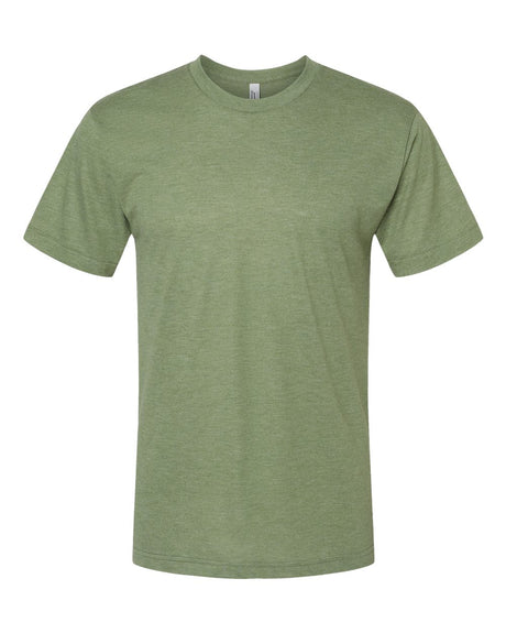 American Apparel Unisex Triblend Track Tee. TR401 - Tri-Olive