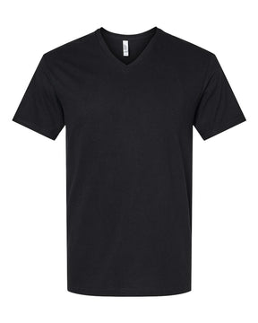American Apparel Unisex CVC V-Neck Tee. 2006CVC - Black