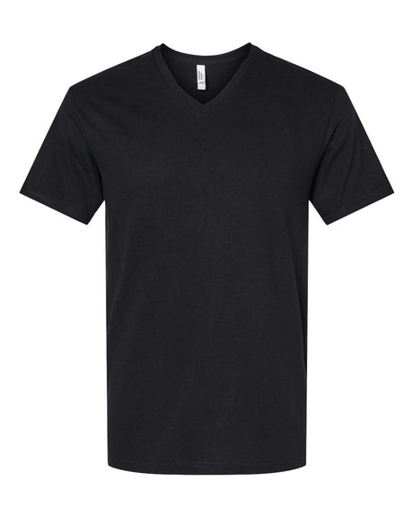 American Apparel Unisex CVC V-Neck Tee. 2006CVC - Black