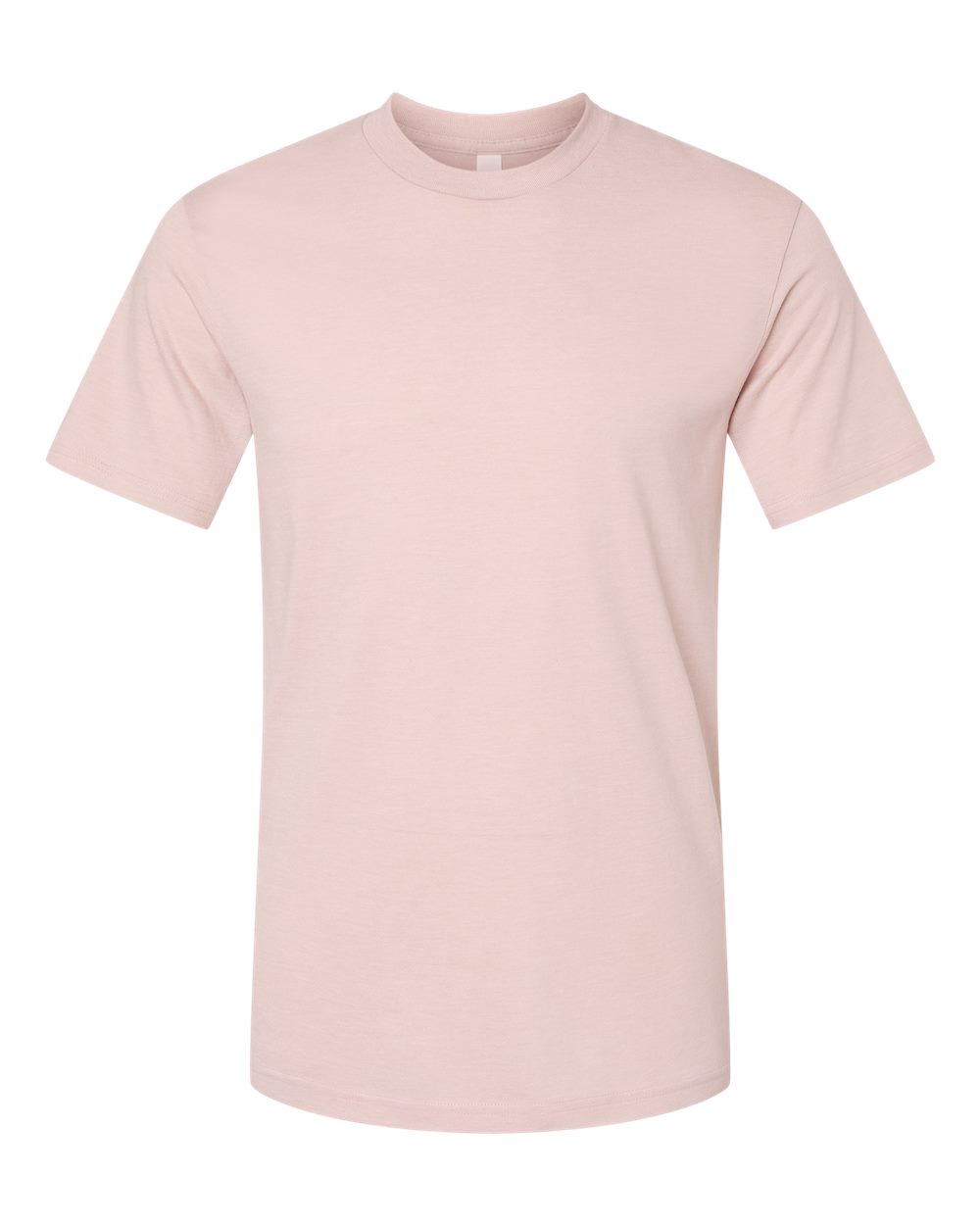 American Apparel Unisex CVC Tee. 2001CVC - Heather Blush