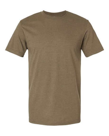 American Apparel Unisex CVC Tee. 2001CVC - Heather Army